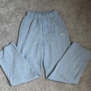 ALO Accolade Gray Wide Leg Sweatpants